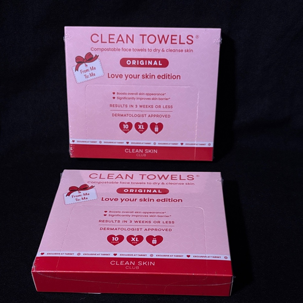 Compostable Face Towels to Dry and Cleanse Skin